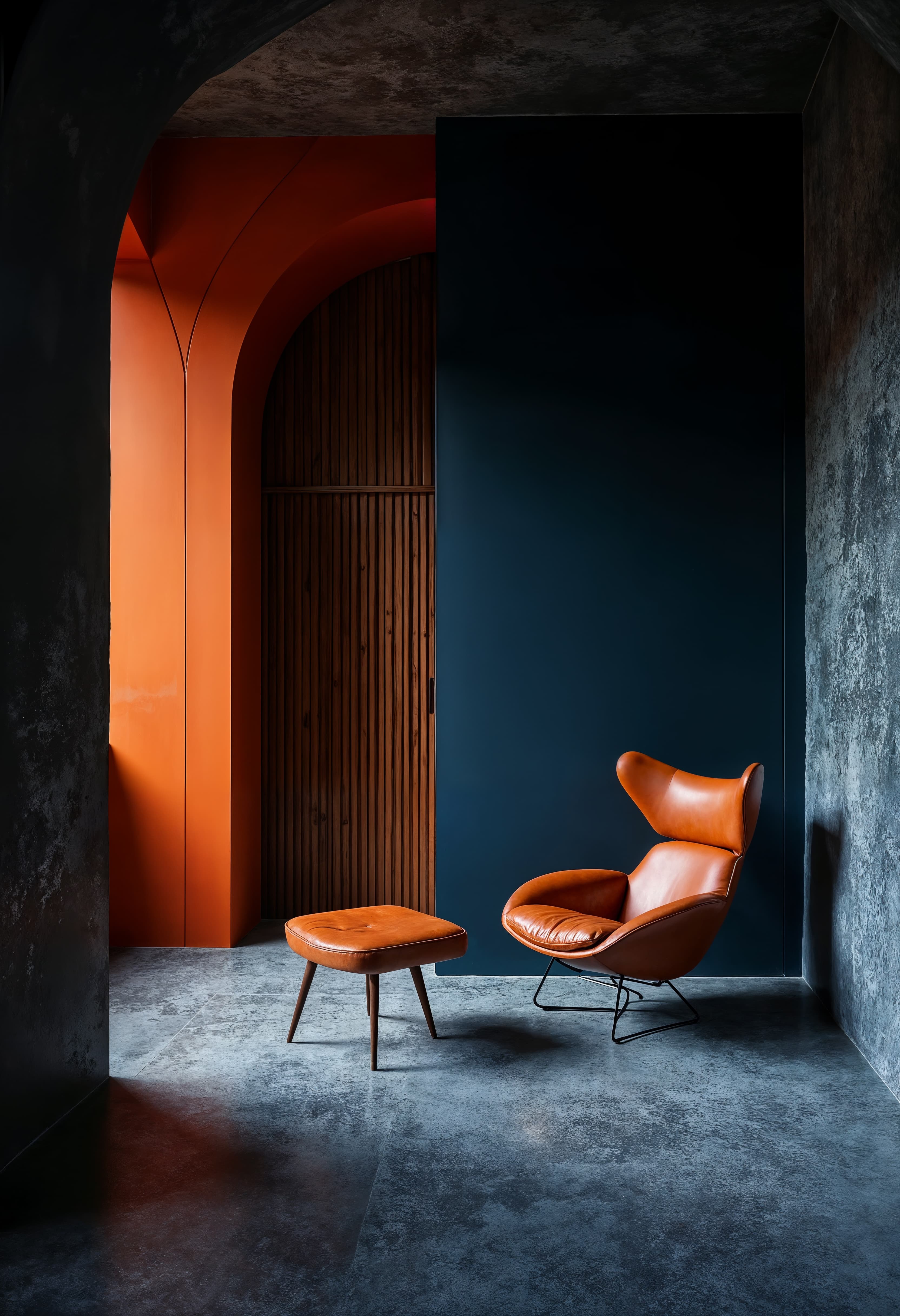 A beautiful, serene interior design